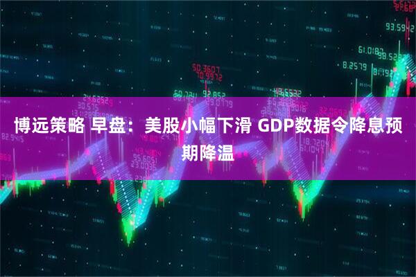 博远策略 早盘：美股小幅下滑 GDP数据令降息预期降温